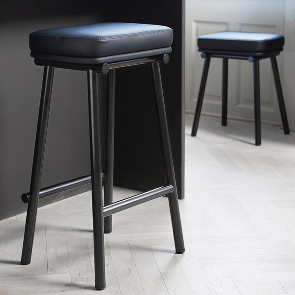 Tubby Tube Stool Upholstered