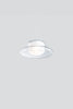 Modern pendant light fixture on a plain background