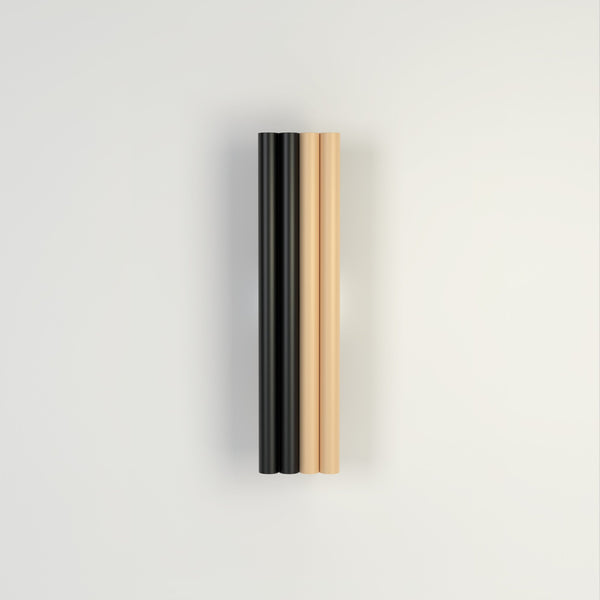 Parallel Tubes Wall Light 4 Elements