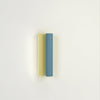 Tube and rectangle wall light