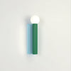 Tube and rectangle wall light globe