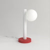 Tube w globes and cones desk light / globe
