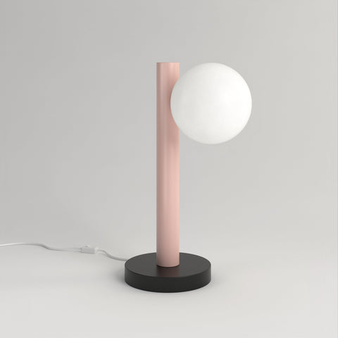 Tube w globes and cones desk light / globe