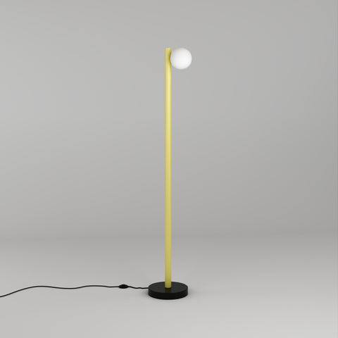 Tube w globes and cones floor lamp / globe