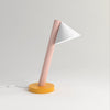 Tube w globes and cones desk light / cone