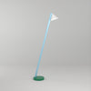 Tube w globes and cones floor light / cone