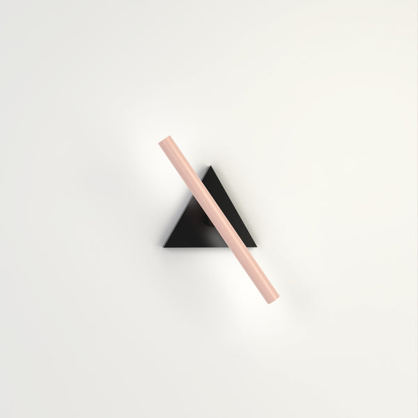Tube with triangle wall light