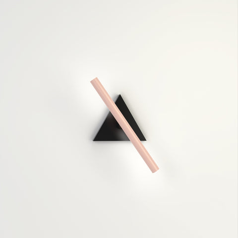 Tube with triangle wall light