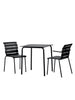 Aligned Dining Table S Black