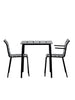 Aligned Dining Table S Black