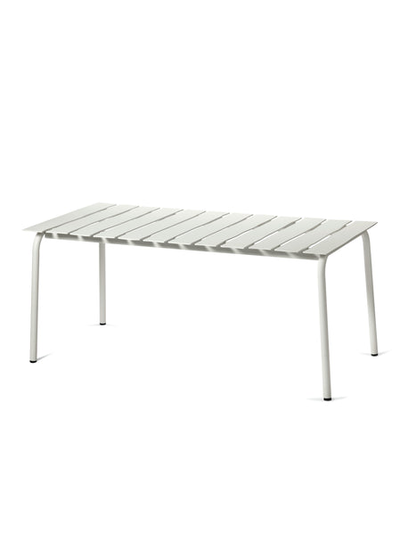 Aligned Dining Table L White