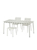 Aligned Dining Table L White