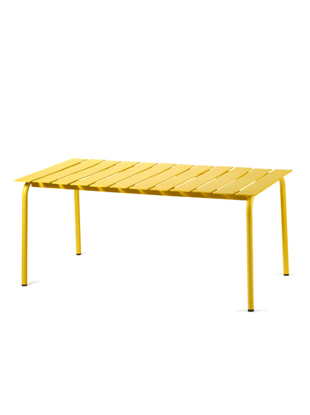 Aligned dining table l Yellow