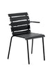 Aligned Chair Armrests Black