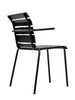 Aligned Chair Armrests Black
