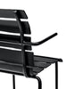 Aligned Chair Armrests Black