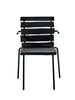 Aligned Chair Armrests Black