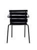 Aligned Chair Armrests Black