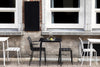 Aligned Stool White