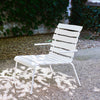 Aligned Lounge Chair White