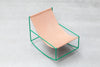Rocking Chair / Green - Leather