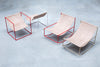 Rocking Chair / Brass Leather