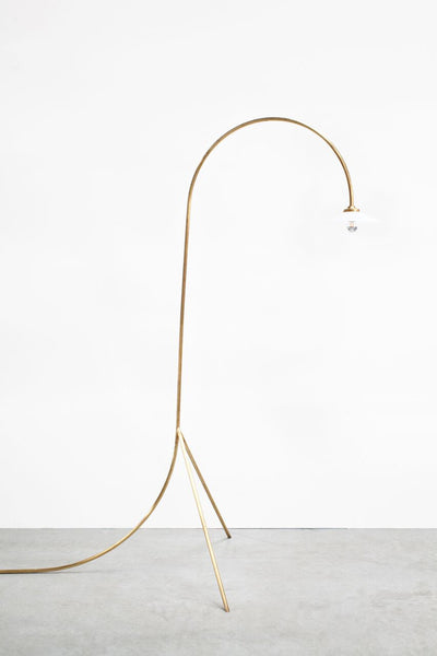 Standing lamp No. 1 / Brass
