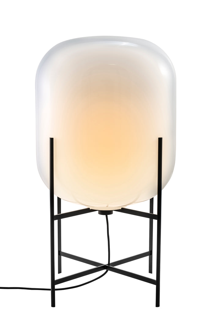 Oda Medium / White - Black