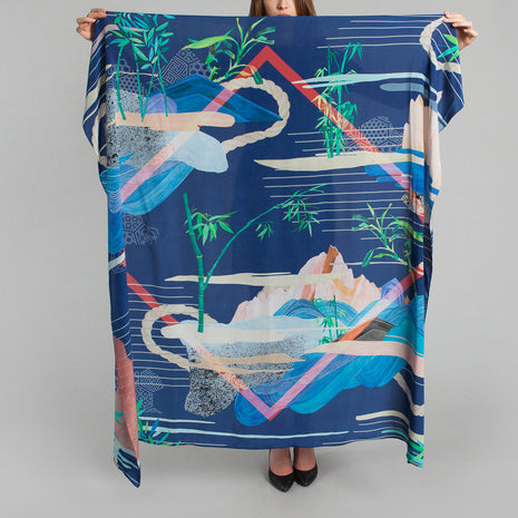 MNCQVQ x Reality Studio - navy.