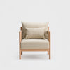 Braid Sofa 1 Seat / Oak