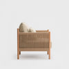 Braid Sofa 1 Seat / Oak