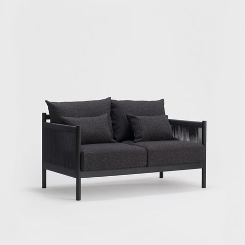 Braid Sofa 2 Seat / Sumi Ash