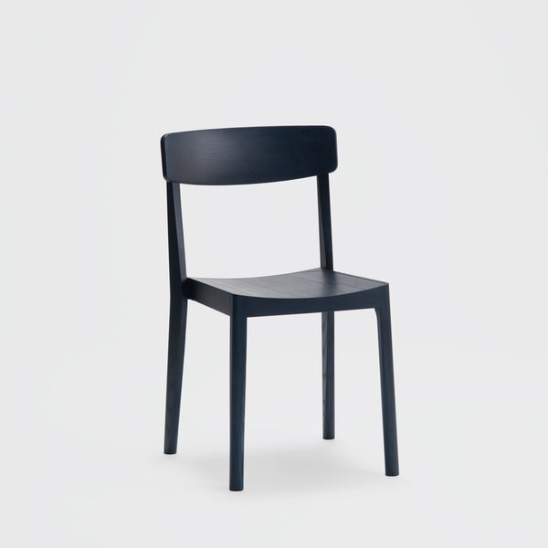 Carved Chair / Indigo Ash