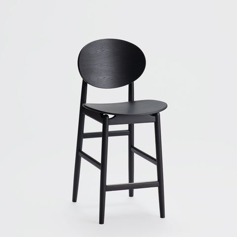 Outline Barstool / Sumi Ash