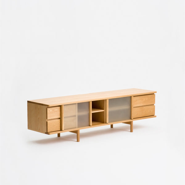 Rikyu TV Console / Oak