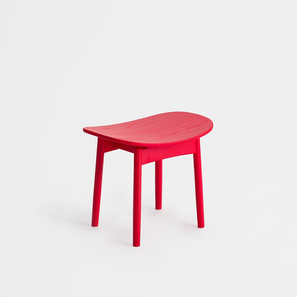 Saga Dining Stool / Red Ash