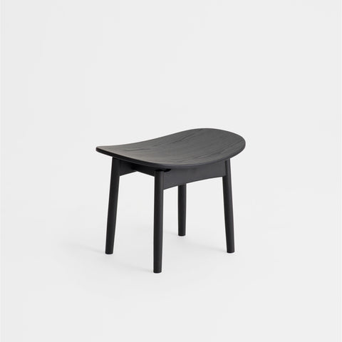 Saga Lounge Stool / Sumi Ash