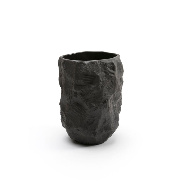 Crockery Series / Tall Vase / Black