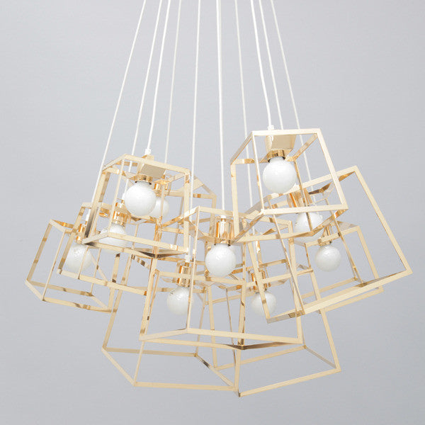 11 Piece Frame Cluster / Brass