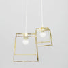 2 Piece Frame Cluster / Brass