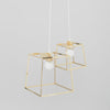 2 Piece Frame Cluster / Brass