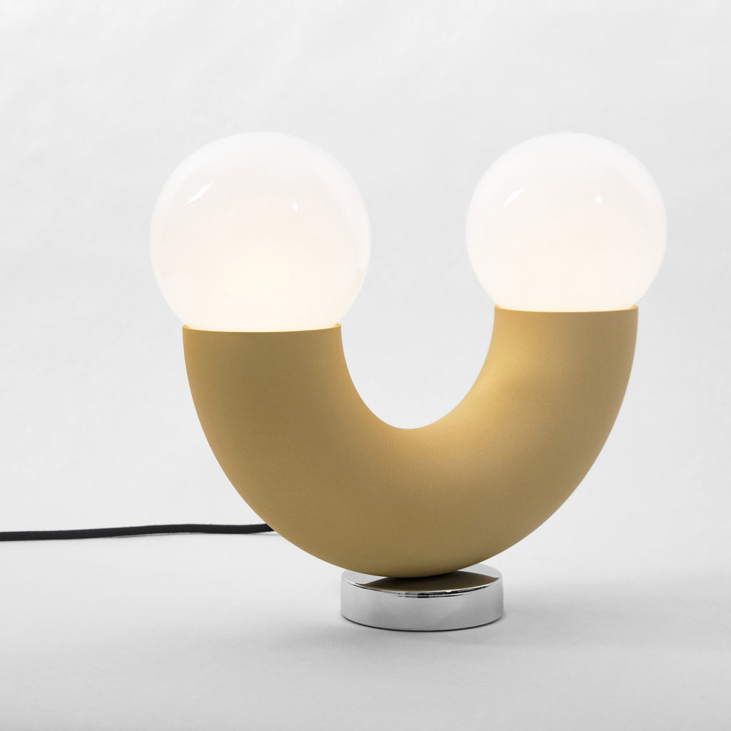 Rainbow table lamp / Gold