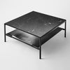 Mies Lounge Table / Glass, Marble or Oak Veneer