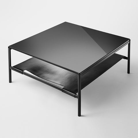 Mies Lounge Table / Glass, Marble or Oak Veneer