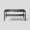 Mies Lounge Table / Glass, Marble or Oak Veneer