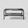 Mies Lounge Table / Glass, Marble or Oak Veneer