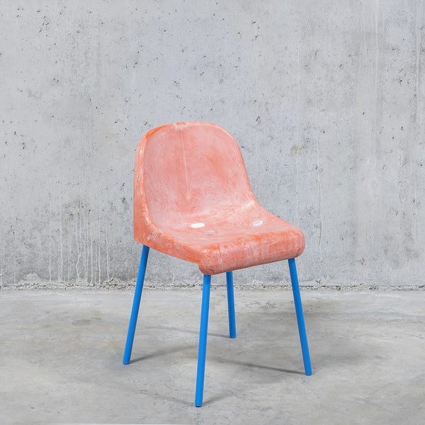 The Fan Chair / Pink Blue