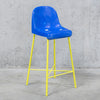 The Fan Stool / Blue Yellow