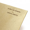 Shelf n°1 / Brass